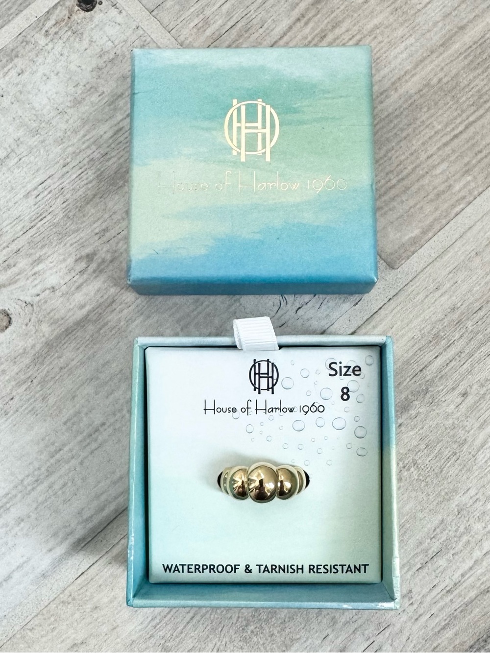 House of Harlow Gold Ring